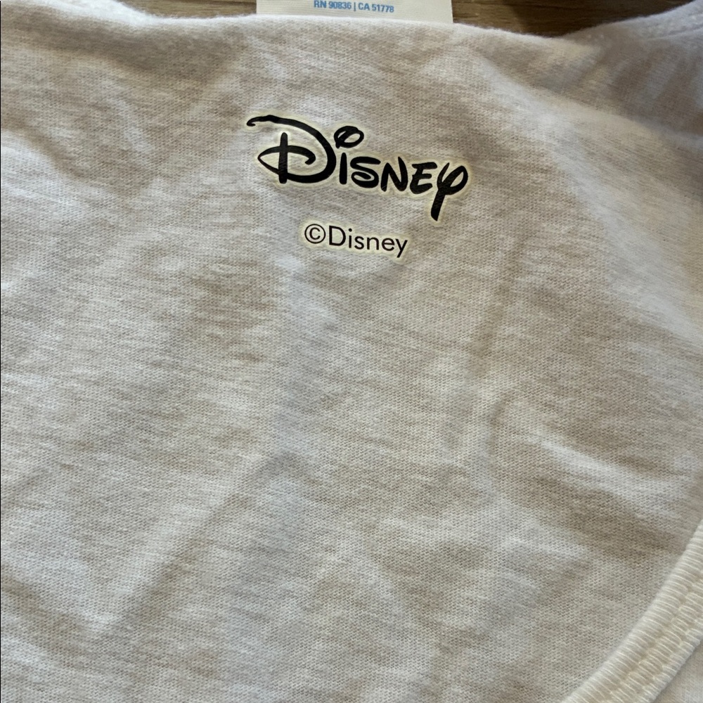 Disney Hannah Montana White Cut Off Crop Tank Top Size S - Picture 4 of 6